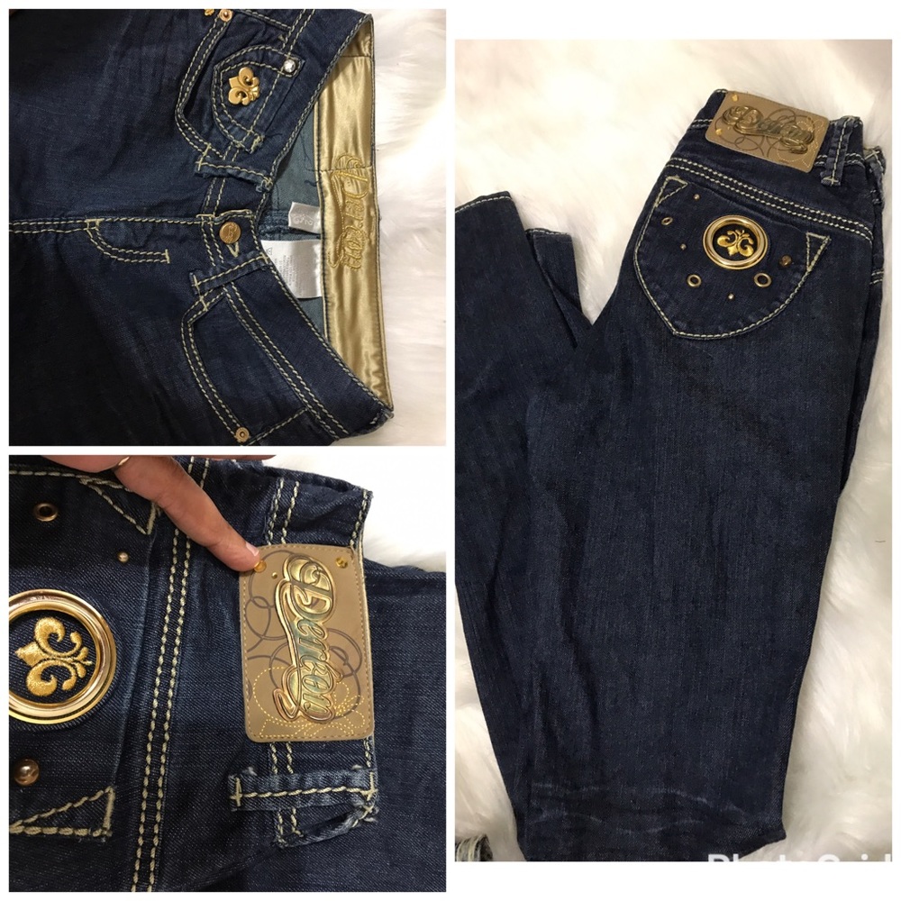 Y2K Dereon skinny jeans juniors size 1/2